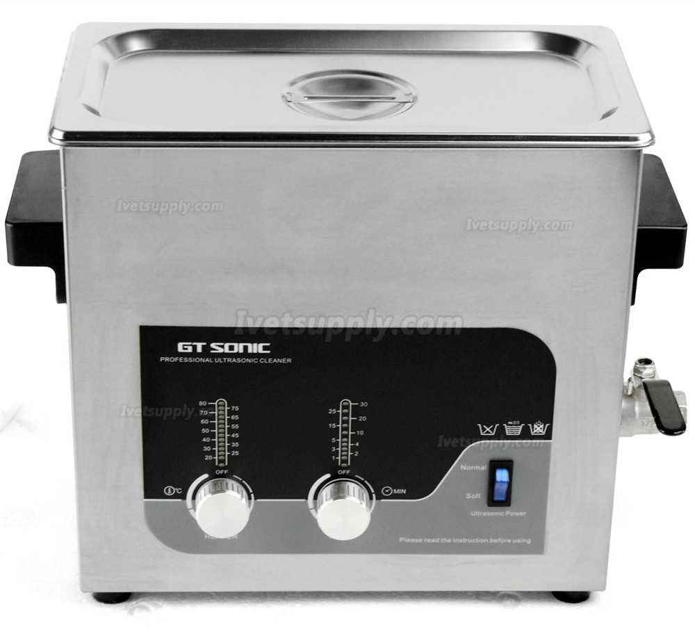 GT SONIC T-Series 2-27L 100-500W Digital Ultrasonic Cleaner with Heating Function GT SONIC T-Series 2-27L 100-500W Digital Ultrasonic Cleaner with Heating Function